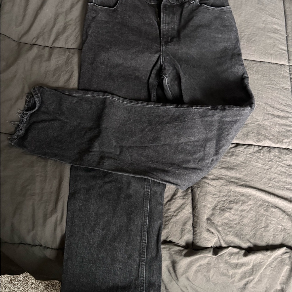 Abercrombie & Fitch Black Ultra High Rise Jeans